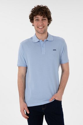 پولوشرت آبی مردانه پنبه ای U.S. Polo Assn. - کد 927601699