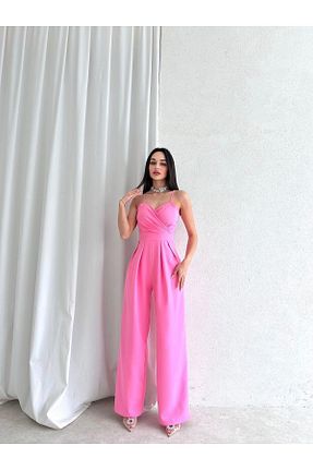 سرهمی صورتی زنانه آستین استاندارد MİSSCİXFASHİON - کد 735688096