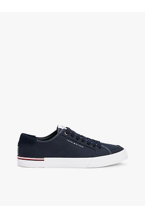 کفش اسنیکر سرمه ای مردانه بند دار Tommy Hilfiger - کد 901396452