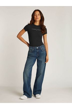 تیشرت مشکی زنانه رگولار Tommy Hilfiger - کد 841917531