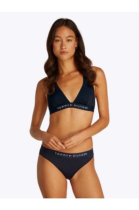 بالاتنه بیکینی سرمه ای زنانه ساده Tommy Hilfiger - کد 901396766