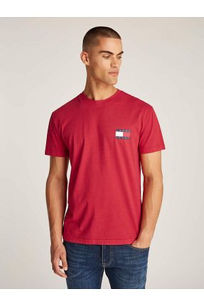 تیشرت قرمز مردانه رگولار Tommy Hilfiger - کد 886714393