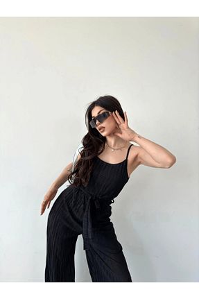سرهمی مشکی زنانه بند دار AFEMMODA - کد 852543353