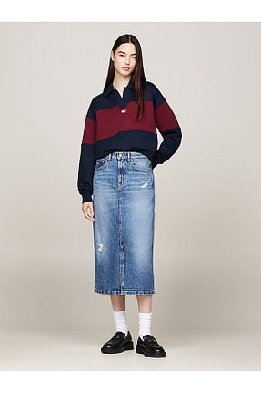 دامن مشکی زنانه رگولار Tommy Hilfiger - کد 927628670