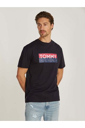 تیشرت مشکی مردانه رگولار Tommy Hilfiger - کد 888308505