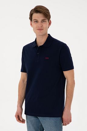 پولوشرت سرمه ای مردانه پنبه ای U.S. Polo Assn. - کد 927639964