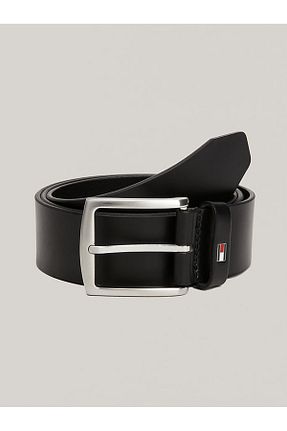 کمربند مشکی مردانه Tommy Hilfiger - کد 333648819