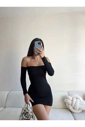 لباس مشکی زنانه بافتنی Friday Mood - کد 757868162