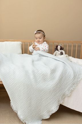 پارچه موسیلین طوسی ZEYPBA - کد 350020906