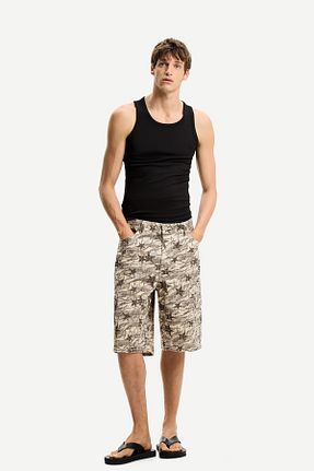 شلوارک و برمودا مردانه اسلیم Bershka - کد 927636553