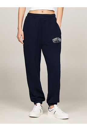 شلوار کرمگن سرمه ای زنانه رگولار Tommy Hilfiger - کد 852780546
