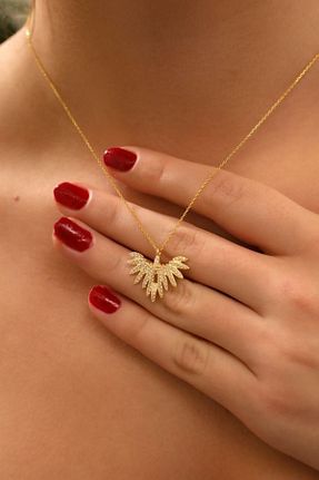گردنبند نقره رنگی زنانه 925 عیار ÖzelSen Accessories - کد 927647937