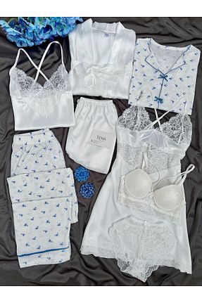 ربدوشام نباتی زنانه ساتن Lena Homewears - کد 927650518