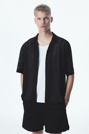 شلوارک و برمودا مشکی مردانه رگولار H&M - کد 927649590