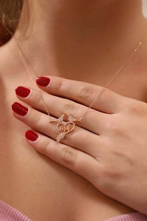 گردنبند نقره رنگی زنانه 925 عیار ÖzelSen Accessories - کد 927648142