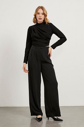 بلوز مشکی زنانه ساده Arma Life - کد 927653591