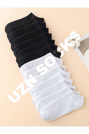 جوراب اسپرت طوسی زنانه پنبه ای UZN SOCKS - کد 927688511