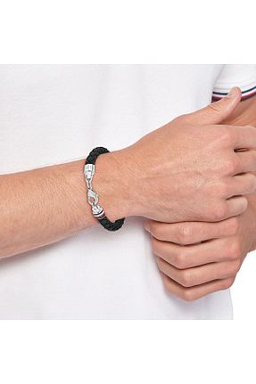 دستبند استیل (فولاد) متالیک مردانه استیل (فولاد) Tommy Hilfiger - کد 778789129