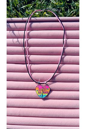 گردنبند جواهر رنگی زنانه فلزی The Simu - کد 927774950