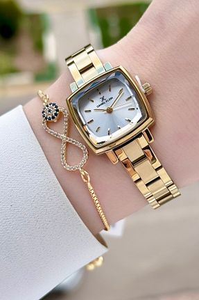 ساعت مچی طلائی زنانه 20-25 میلی متر Daniel Klein - کد 926903558