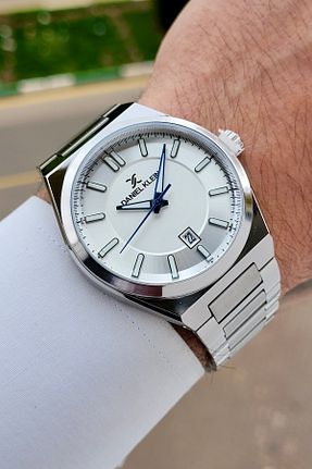 ساعت مچی طوسی مردانه 43 میلی متر Daniel Klein - کد 928846592