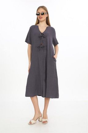 لباس طوسی زنانه بافتنی EREN STYLE - کد 917361620