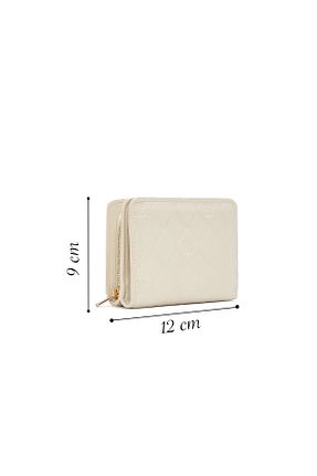 کیف پول بژ زنانه چرم مصنوعی Derimod - کد 927711410