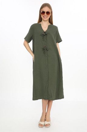 لباس خاکی زنانه بافتنی EREN STYLE - کد 917361627