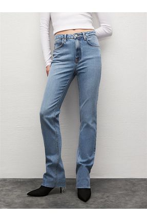 شلوار جین رنگی زنانه پاچه ساده Ltb - کد 927714990