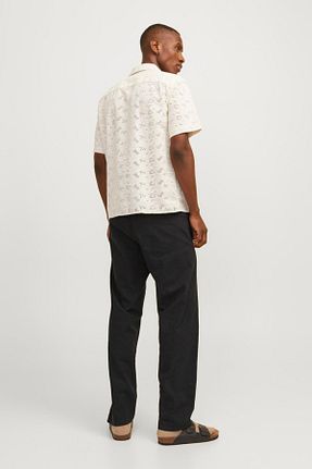 شلوار مشکی مردانه بافتنی Jack & Jones - کد 818380368