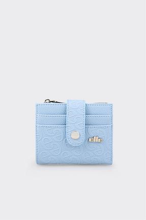 کیف پول آبی زنانه چرم مصنوعی Elle - کد 927748466