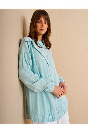 تونیک حجاب سبز زنانه بافتنی Kayra - کد 927715687