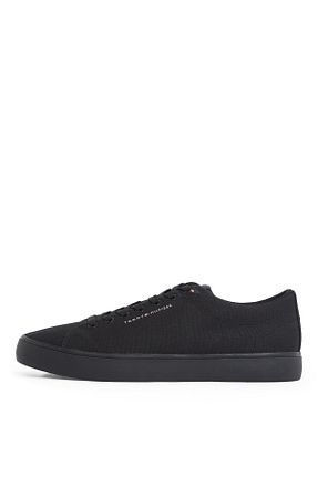 کفش اسنیکر مشکی مردانه کنواس Tommy Hilfiger - کد 927731642
