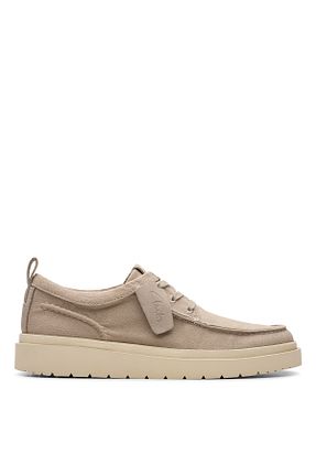 کفش کژوال طوسی مردانه پاشنه تخت CLARKS - کد 927762571