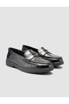 کفش لوفر مشکی زنانه پاشنه کوتاه (1 - 4 سانتی متر) Cabani - کد 927763263