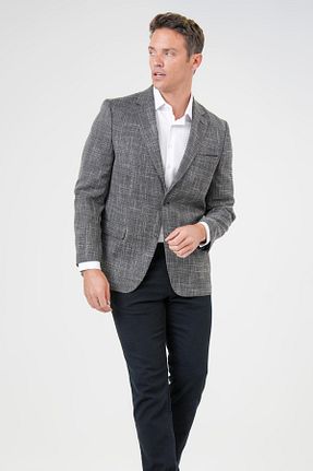 کت مشکی مردانه رگولار SÜVARİ - کد 827643174