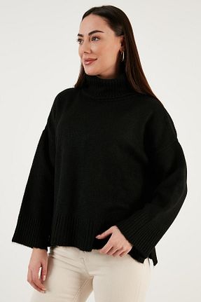 پلیور مشکی زنانه ساده Fashion Friends - کد 789673597