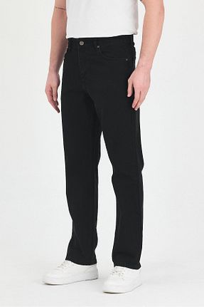 شلوار جین مشکی مردانه پاچه پهن Polo State - کد 927768101