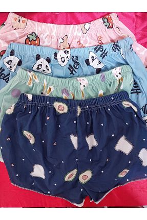پائین تنه راحتی رنگی زنانه پنبه ای PEMBİŞ HOMEWEAR - کد 927768647