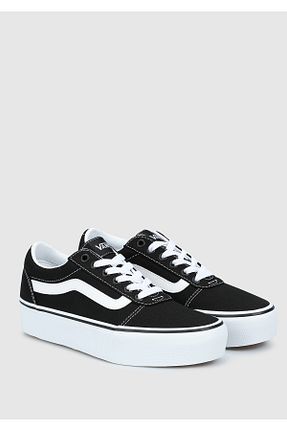 کفش اسنیکر مشکی زنانه بند دار Vans - کد 36546596