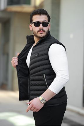 جلیقه مشکی مردانه اسلیم فیت Rowsmen - کد 927776358