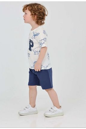 ست بالاتنه و پائین تنه رنگی بچه گانه بافت ciklet kids - کد 904129631