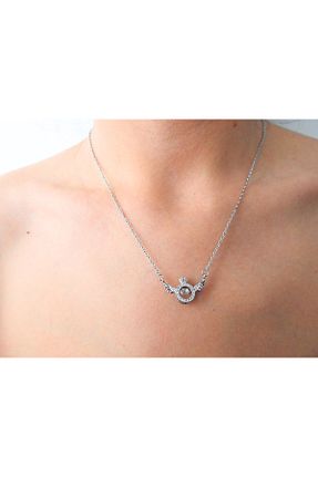 گردنبند استیل ( فولاد ) طوسی زنانه استیل (فولاد) YS COLLECTION - کد 925142871