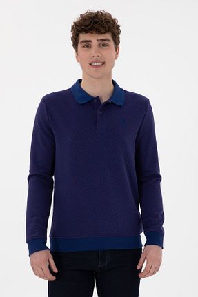 سوئیشرت سرمه ای مردانه ساده U.S. Polo Assn. - کد 927790201