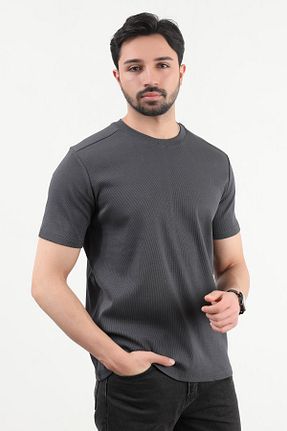 تیشرت طوسی مردانه رگولار JB John Borners - کد 927797641