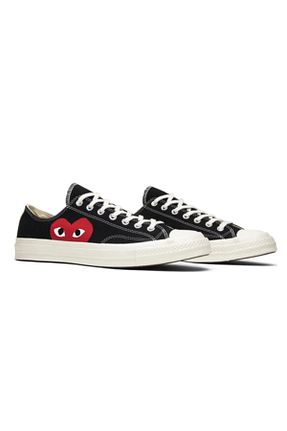 کفش اسنیکر مشکی زنانه بند دار Converse - کد 927790512
