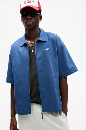 کت آبی مردانه رگولار Pull & Bear - کد 927798121