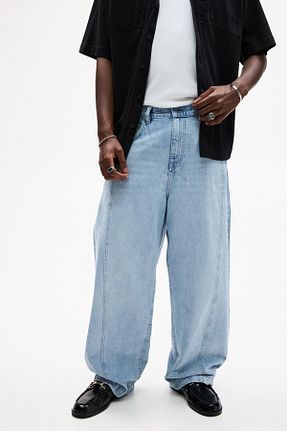 شلوار جین آبی مردانه رگولار Pull & Bear - کد 927802042