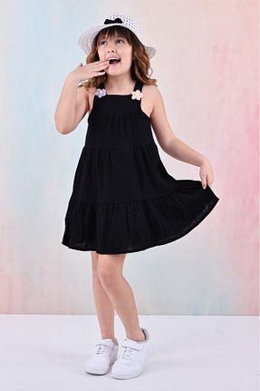 لباس مشکی بچه گانه بافتنی LUNA FSH - کد 927805663