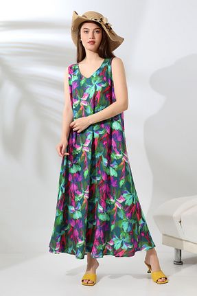 لباس سبز زنانه بافتنی LİKAPA - کد 927803913